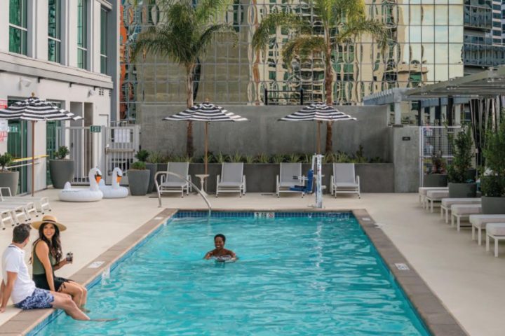 Piscina Carte Hotel San Diego Downtown - San Diego County