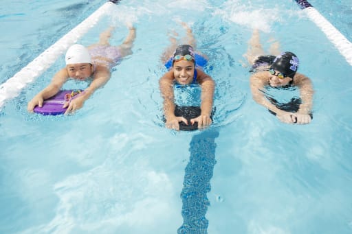 Piscina Caryll Mudd Sprague Aquatic Center - Marlborough School - Los Angeles County