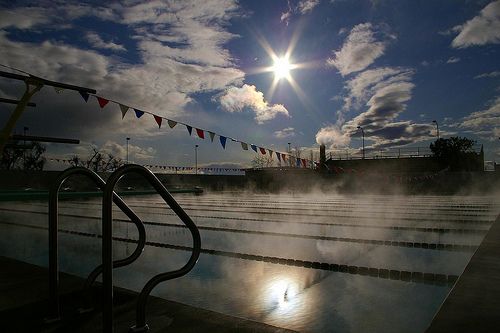 Piscina Chaffey Community College Aquatics Center - San Bernardino County