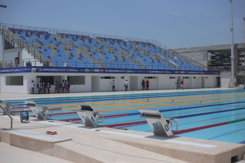 Piscina Complejo Acuático «Eduardo Movilla» - Barranquilla