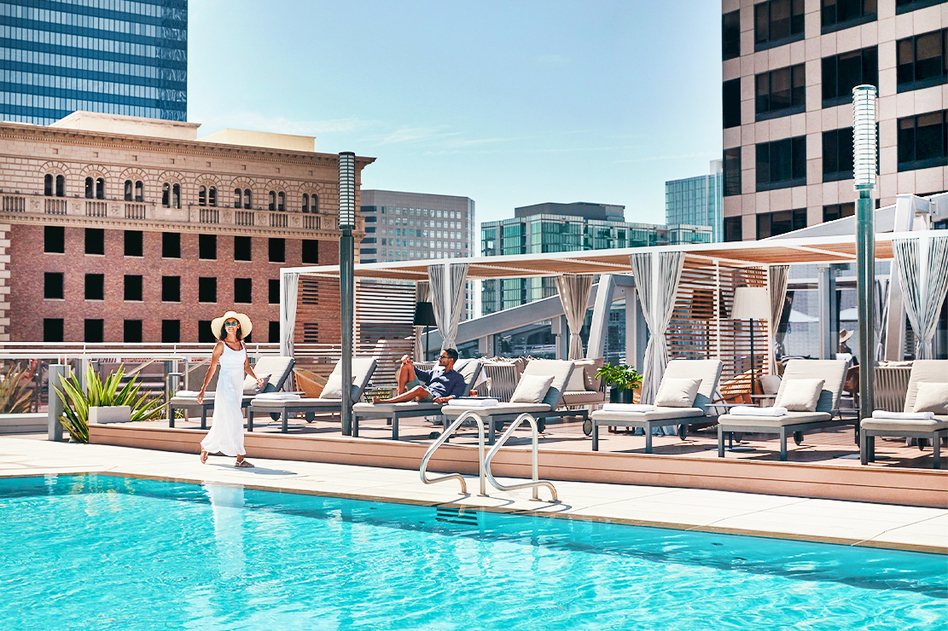 Piscina InterContinental, Los Angeles Downtown - Los Angeles County