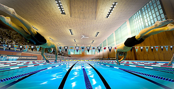 Piscina McCoy Natatorium - Penn State University - Centre County