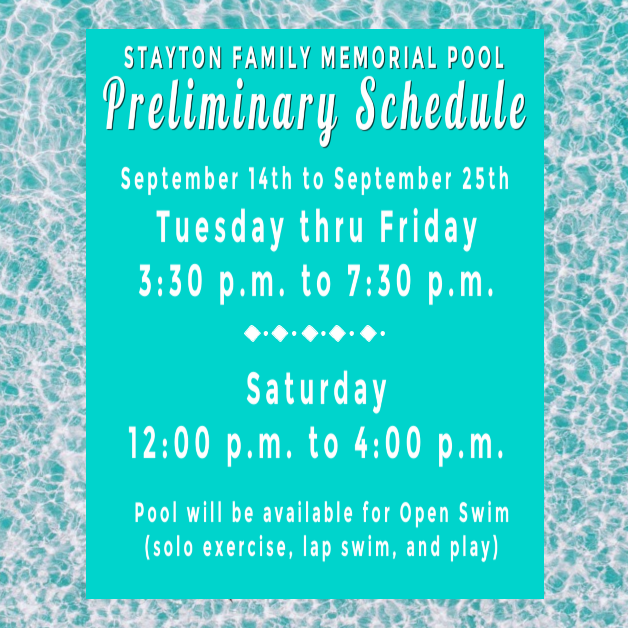 Piscina Stayton Family Memorial Pool - Marion County