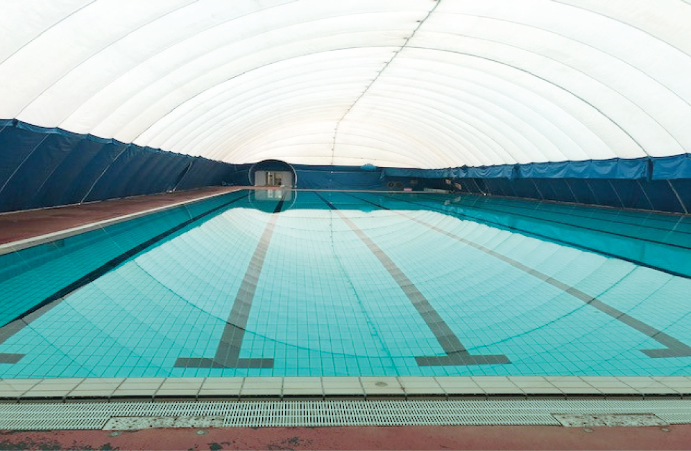 Piscina Badepark Elmshorn - Traglufthalle - Elmshorn