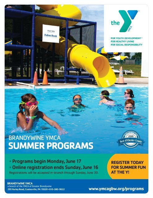 Piscina Brandywine Branch YMCA - Chester County