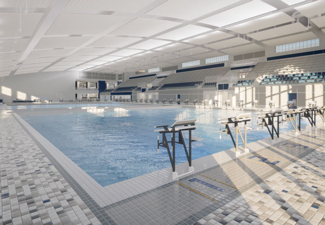 Piscina Carmel High School Aquatic Center - Hamilton County