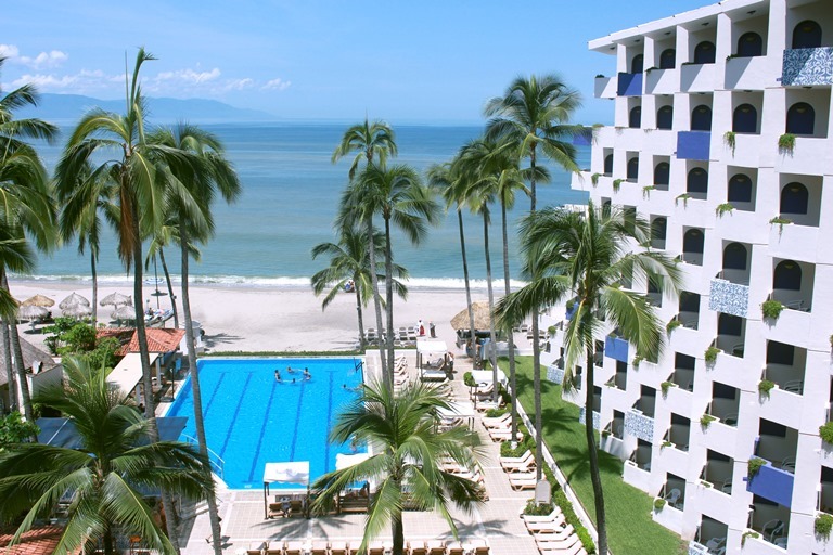 Piscina Crown Paradise Golden All Inclusive Resort - Puerto Vallarta