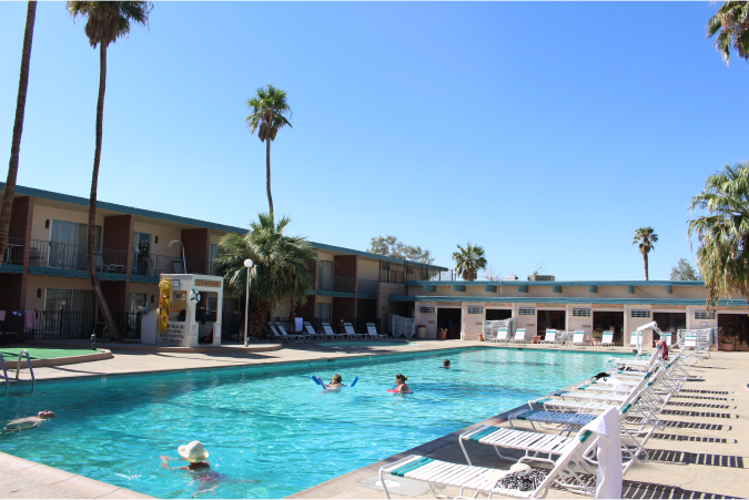 Piscina Desert Hot Springs Spa Hotel - Riverside County