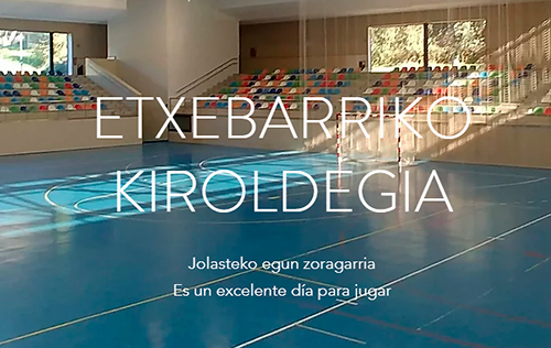 Piscina Etxebarriko Udal Kiroldegia | Polideportivo Municipal de Etxebarri - Etxebarri