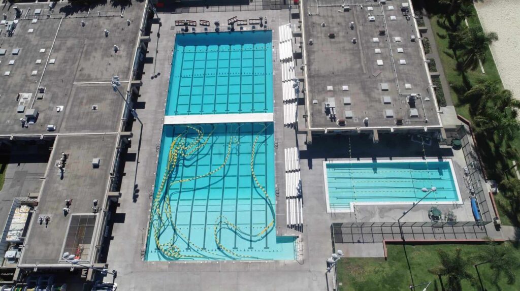 Piscina Golden West Aquatics Center - Golden West College - Orange County