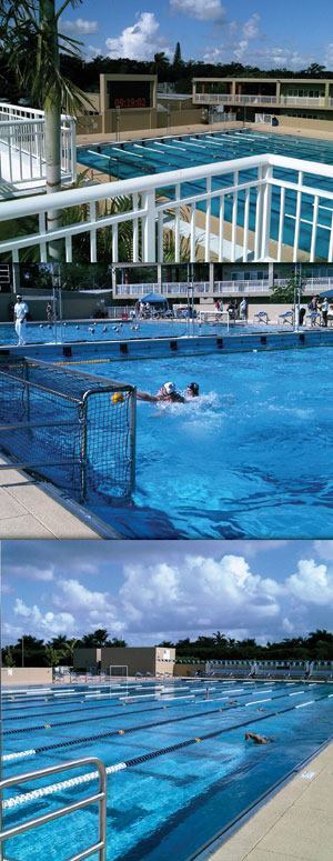 Piscina Gulliver Schools Aquatic Center - Dade County