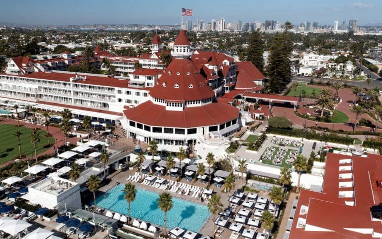 Piscina Hotel del Coronado - San Diego County