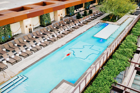 Piscina JW Marriott Austin - Travis County