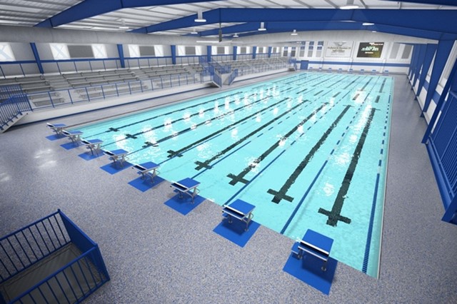 Piscina Keating Natatorium - St. Xavier High School - Hamilton County