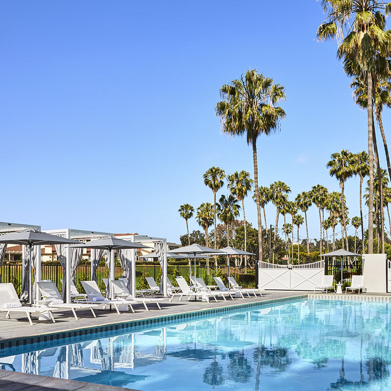 Piscina Manhattan Beach Marriott - Los Angeles County