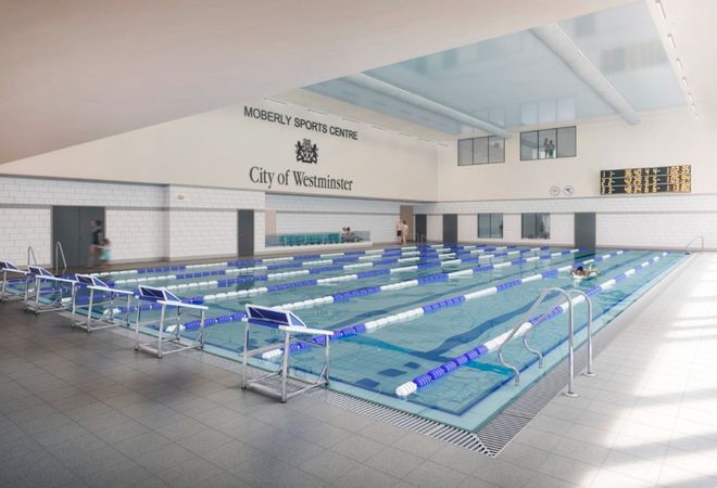 Piscina Moberly Sports Centre - London Metropolitan Area