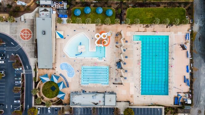 Piscina Morgan Hill Aquatics Center - Santa Clara County