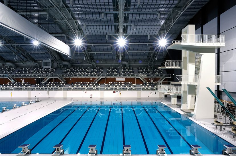 Piscina Nationaal Zwemcentrum de Tongelreep / Pieter van den Hoogenband Zwemstadion - Eindhoven