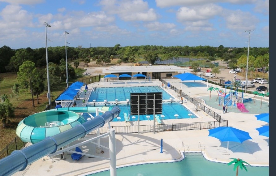 Piscina North Port Aquatic Center - Sarasota County