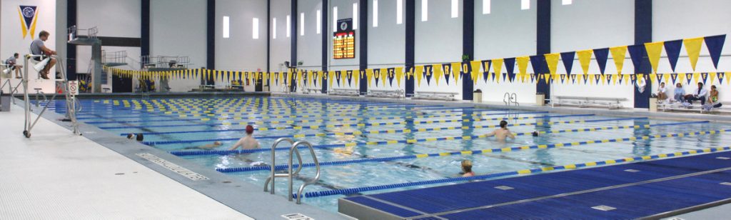 Piscina Ocasek Natatorium - Student Wellness and Recreation Center - The University of Akron - Summit County