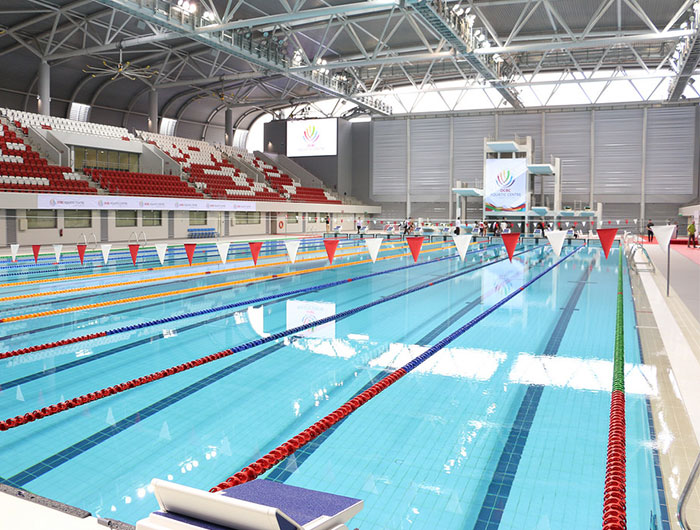 Piscina OCBC Aquatic Centre - Singapore