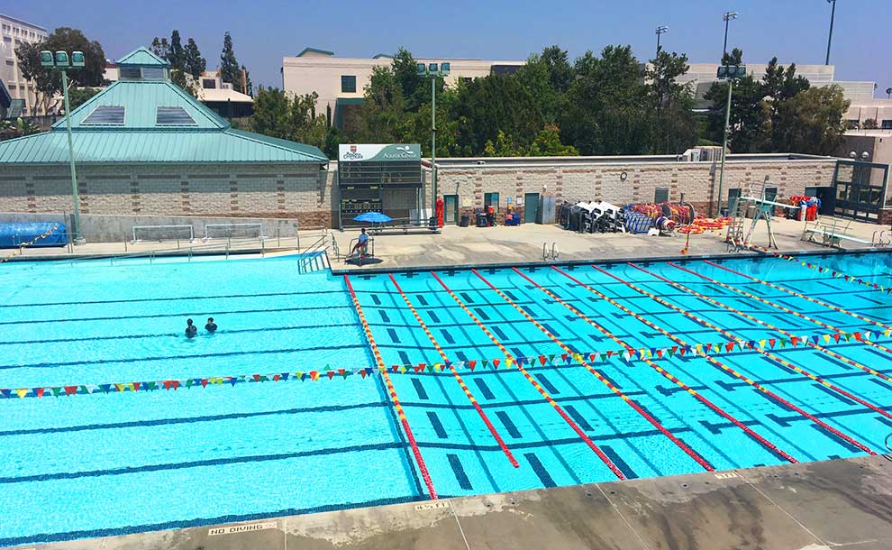 Piscina PCC Aquatic Center - Pasadena City College - Los Angeles County