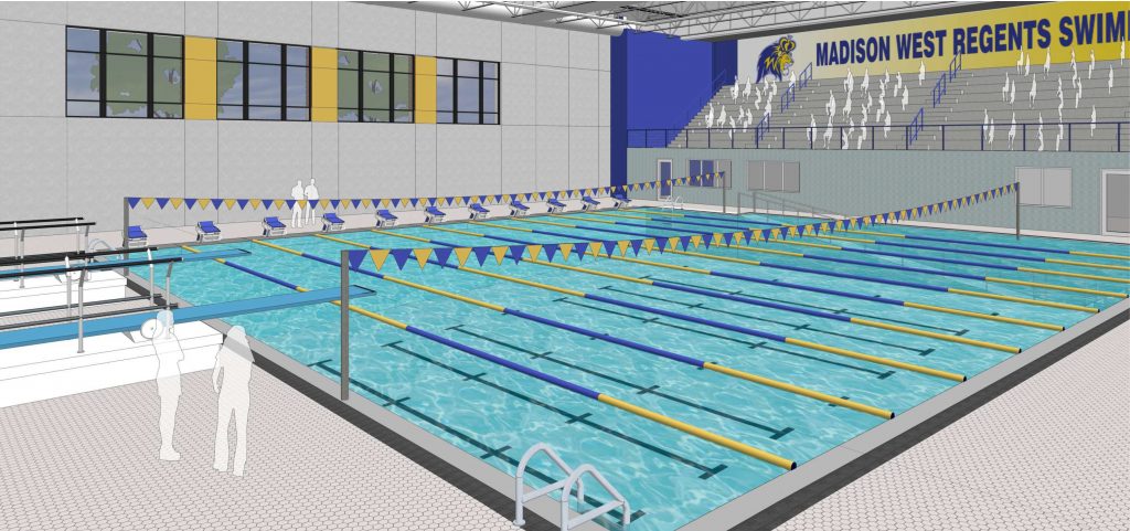 Piscina Ragatz Family Pool at Madison West High School - Dane County