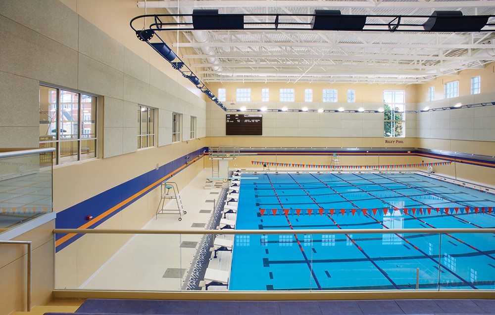 Piscina Riley Pool / Leonard Center Athletic and Wellness Complex - Macalester College - Ramsey County