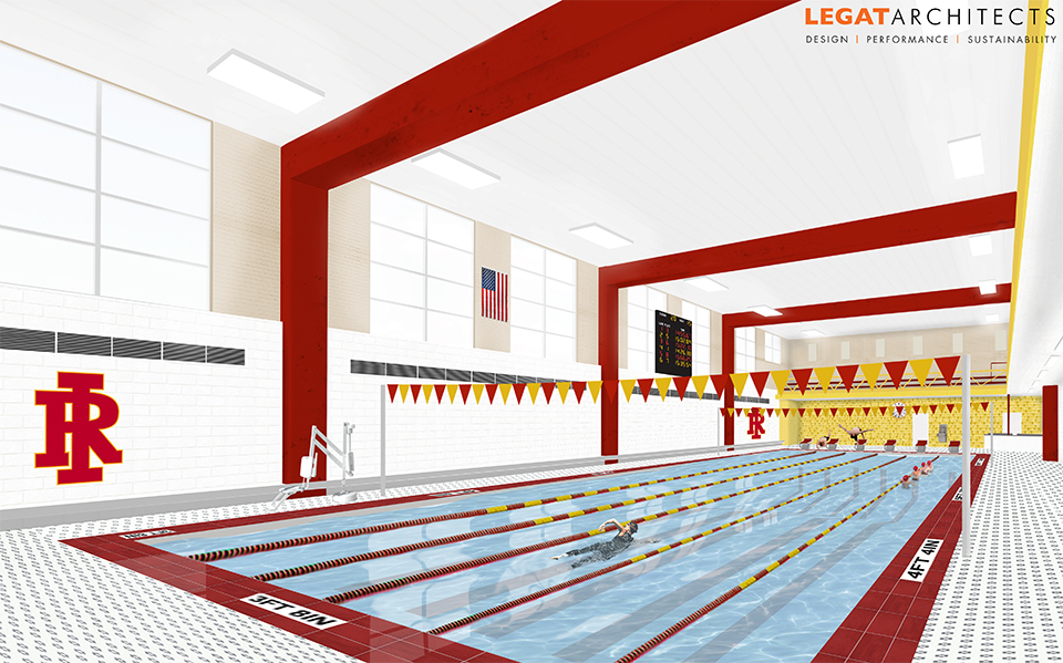 Piscina Rock Island High School Swimming Pool - Rock Island County