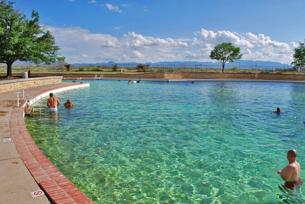 Piscina San Solomon Springs / Balmorhea State Park Pool - Reeves County