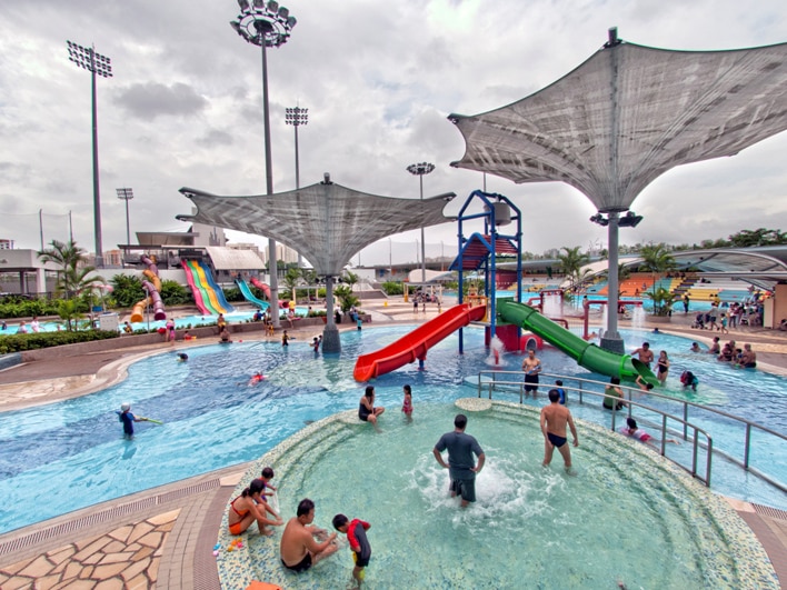 Piscina Sengkang Swimming Complex - Singapore