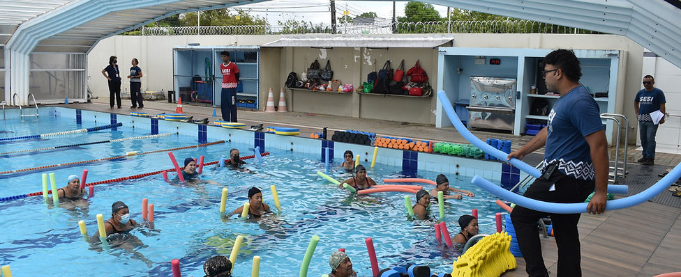 Piscina SESI/CCEL (Serviço Social da Indústria / Centro de Cultura, Esporte e Lazer) - Boa Vista