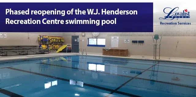 Piscina W.J. Henderson Recreation Centre - Lenox and Addington County